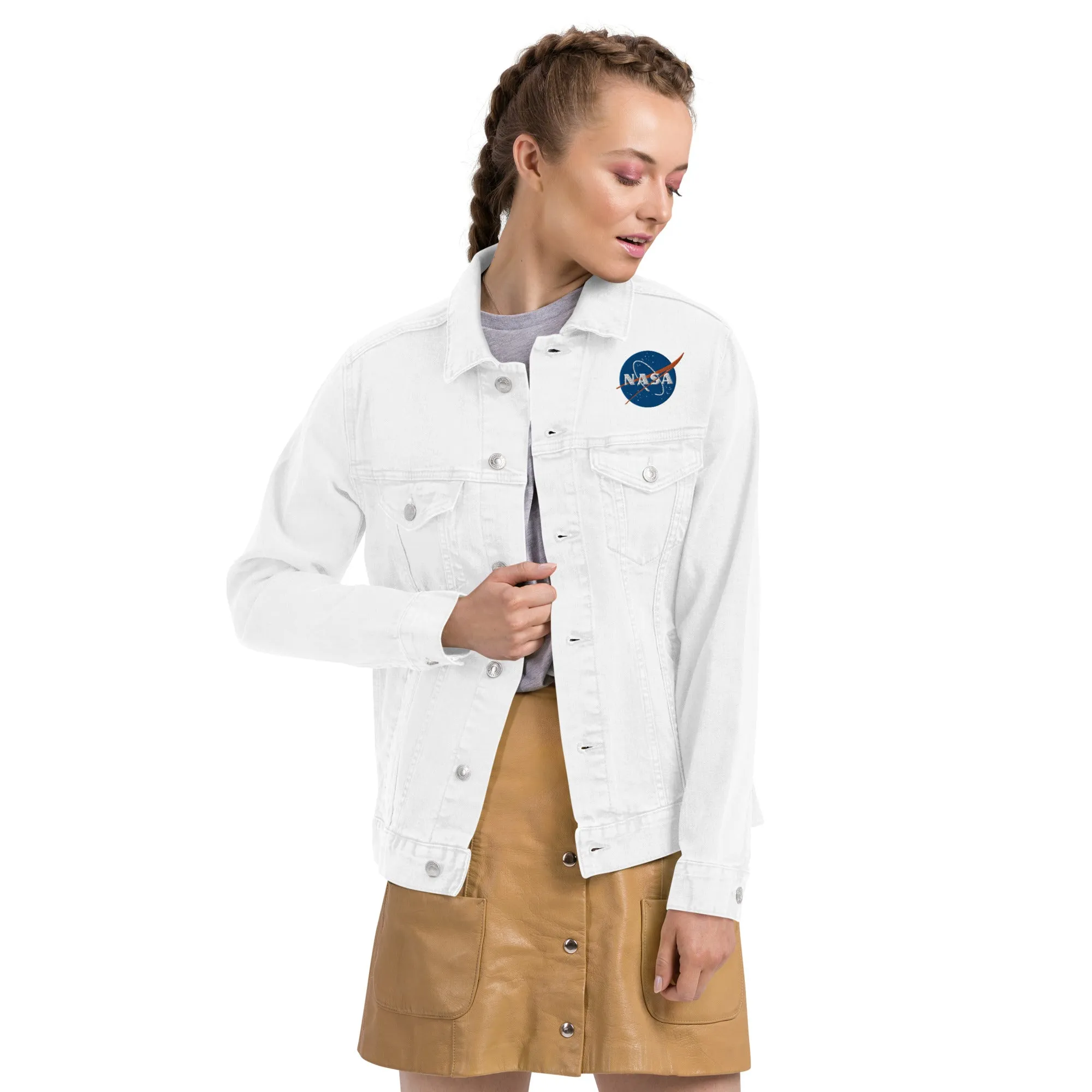 Space Enthusiast Unisex denim jacket