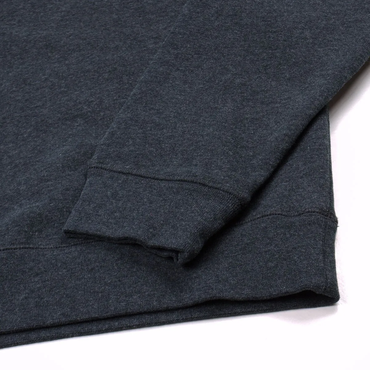 Sunspel - Loopback Sweatshirt - Charcoal Melange