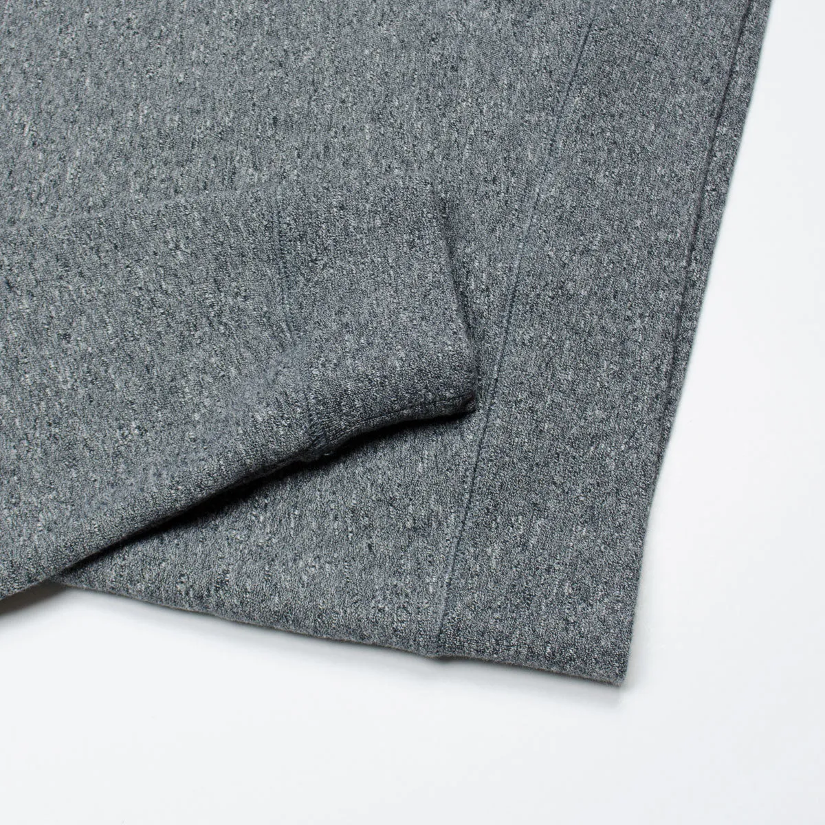 Sunspel - Loopback Sweatshirt - Charcoal Mouline