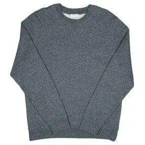 Sunspel - Loopback Sweatshirt - Charcoal Mouline