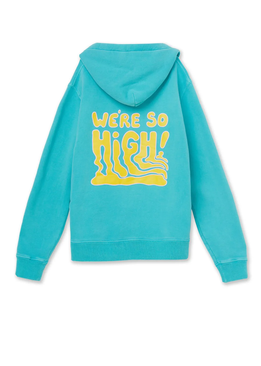 The Haas Brothers So High Adult Unisex Hoodie in Blue