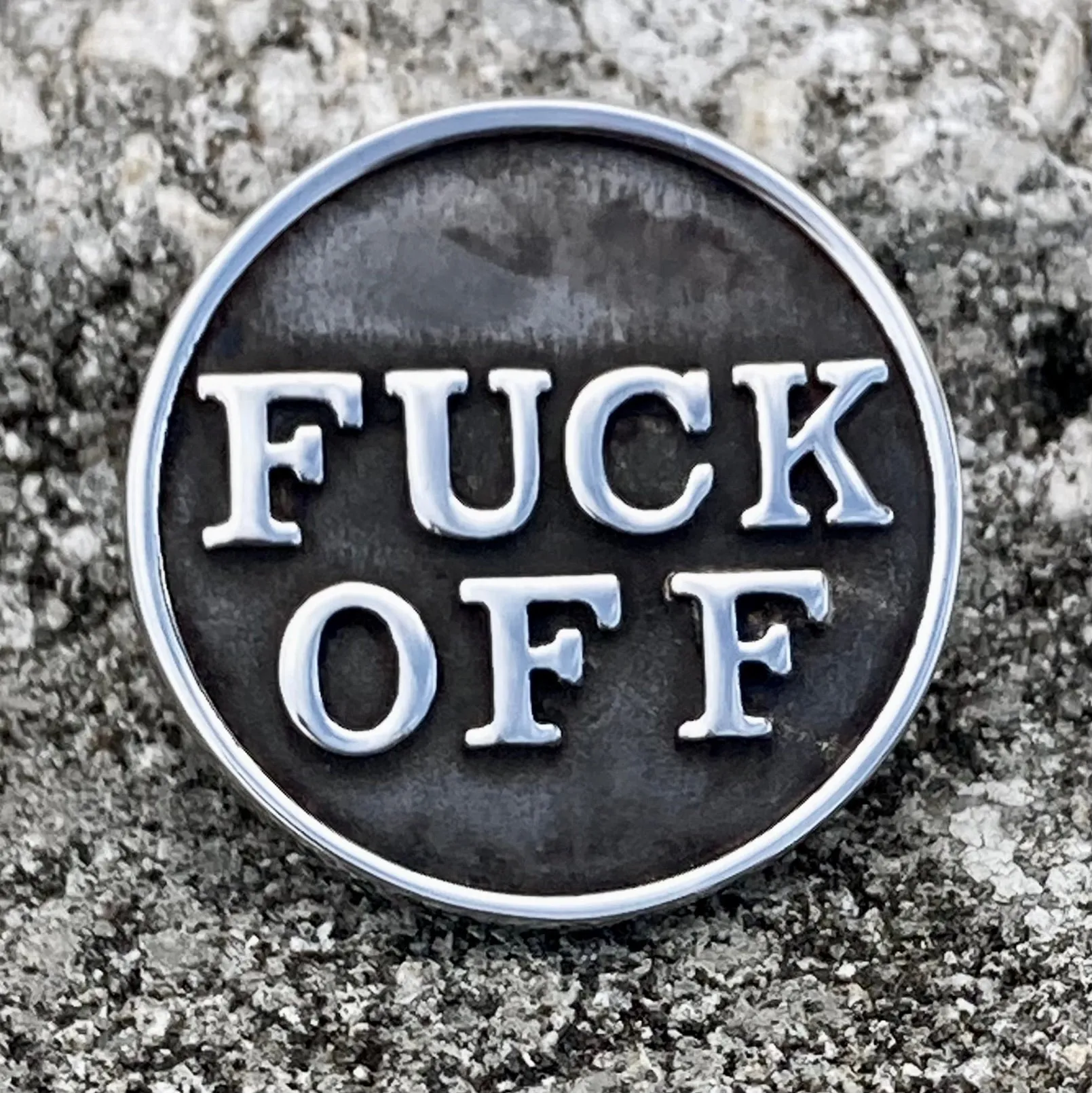 Vest Pin - F*ck Off - PIN09