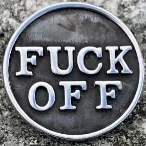 Vest Pin - F*ck Off - PIN09