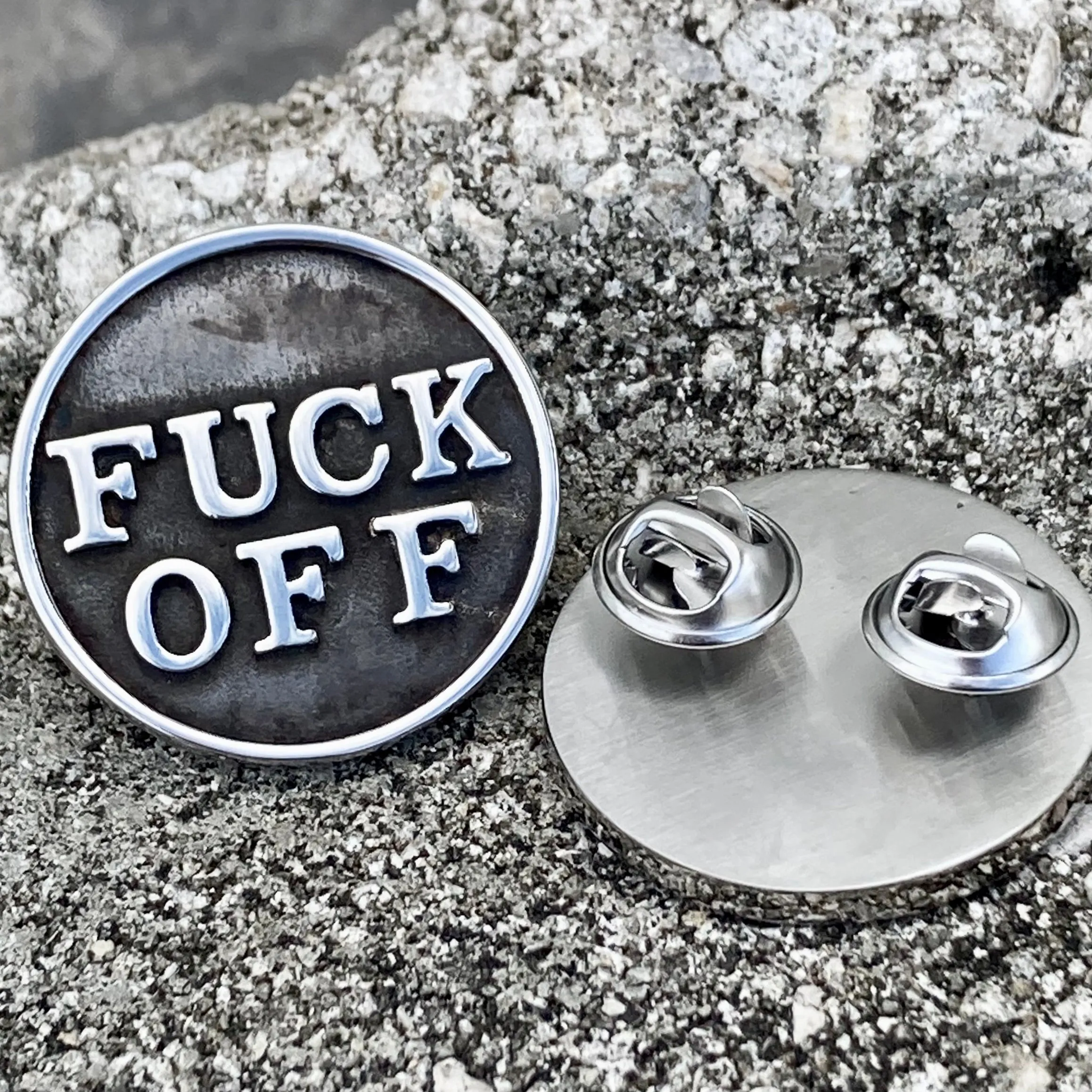 Vest Pin - F*ck Off - PIN09