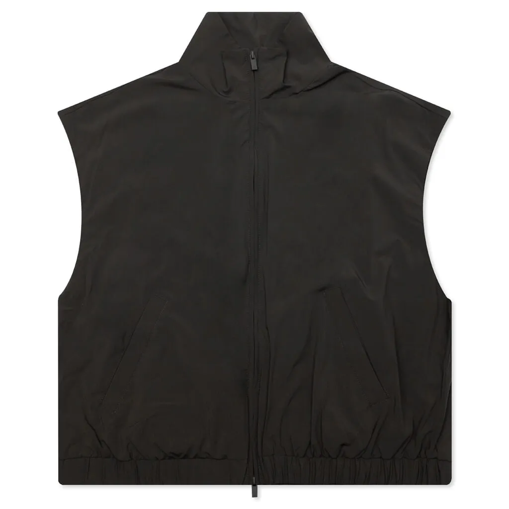 Women's Running Vest - Off Black