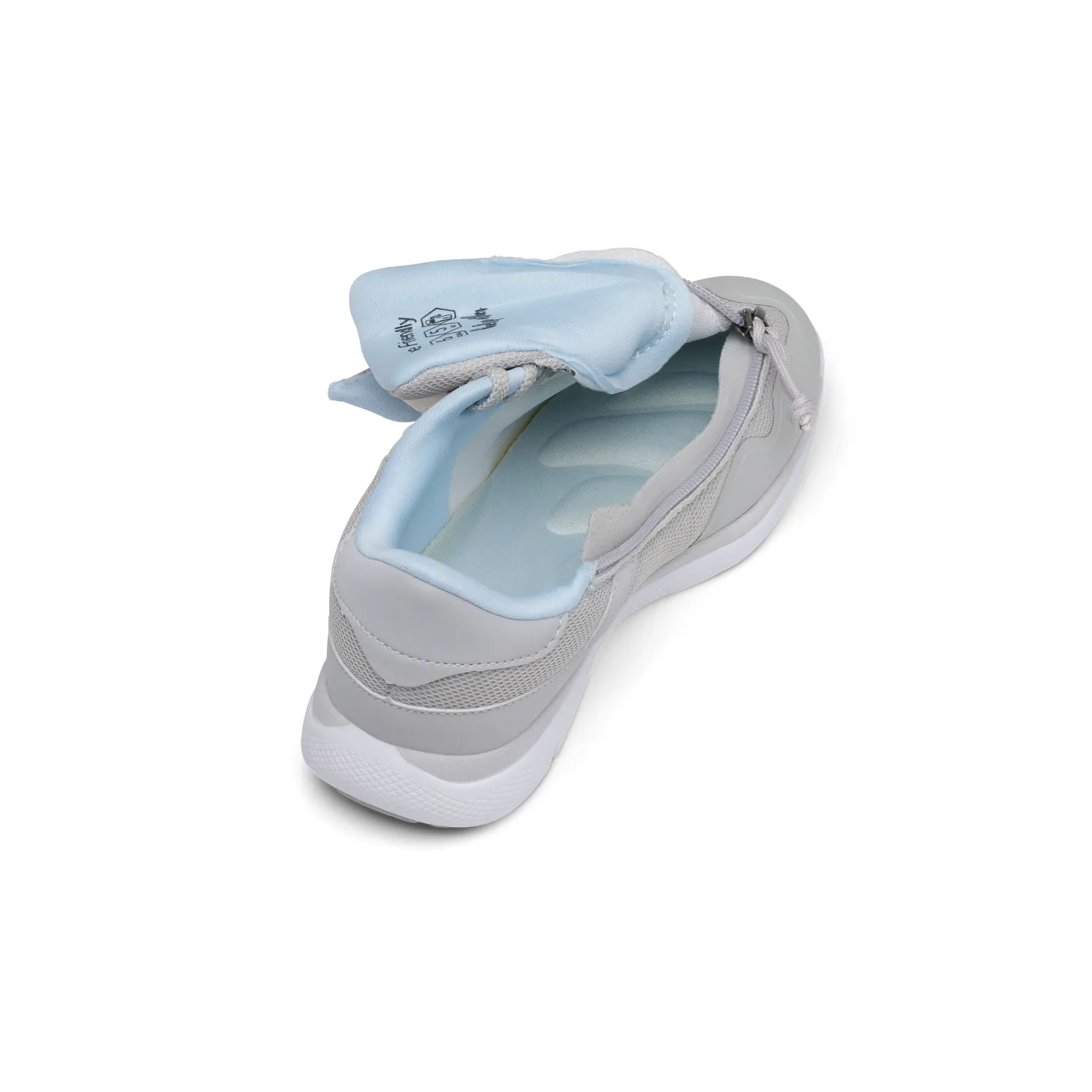 Women's Supportive Memory Foam Shoes with Front Zipper Access