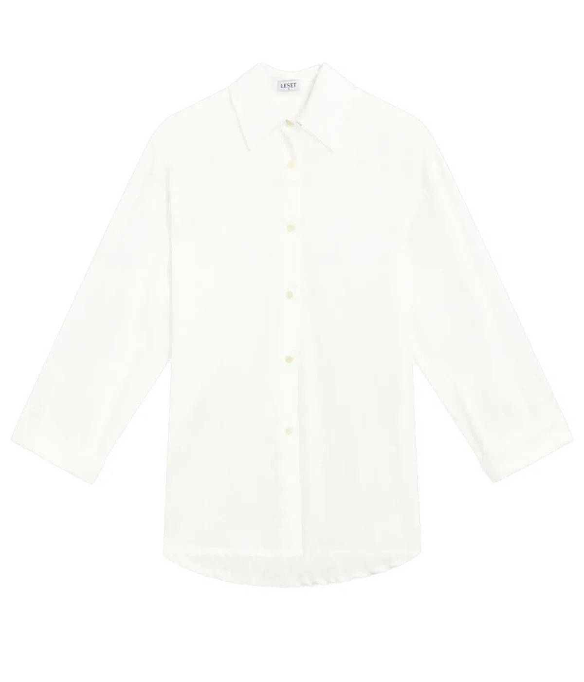 Yoko Oversized Button Down in White